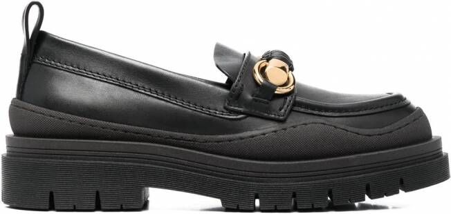 See by Chloé Lylia slip-on loafers Zwart