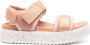 See by Chloé Pipper sandalen met plateauzool Beige - Thumbnail 1