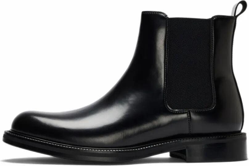 SELECTED Bobby leather Chelsea boots Zwart