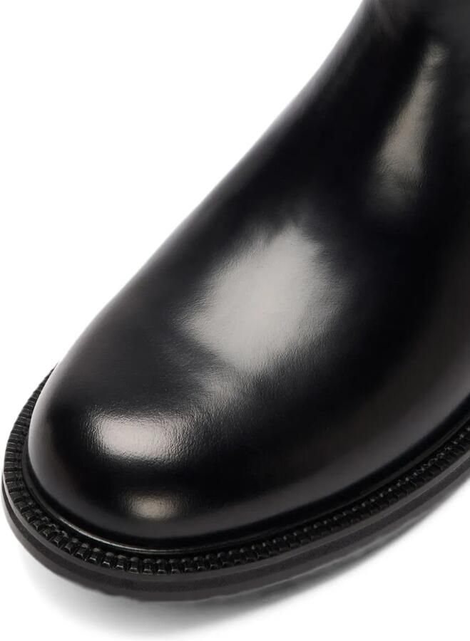 SELECTED Bobby leather Chelsea boots Zwart - Foto 4