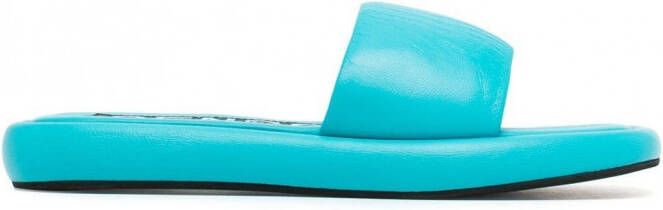 Senso Bentley leren slippers Blauw