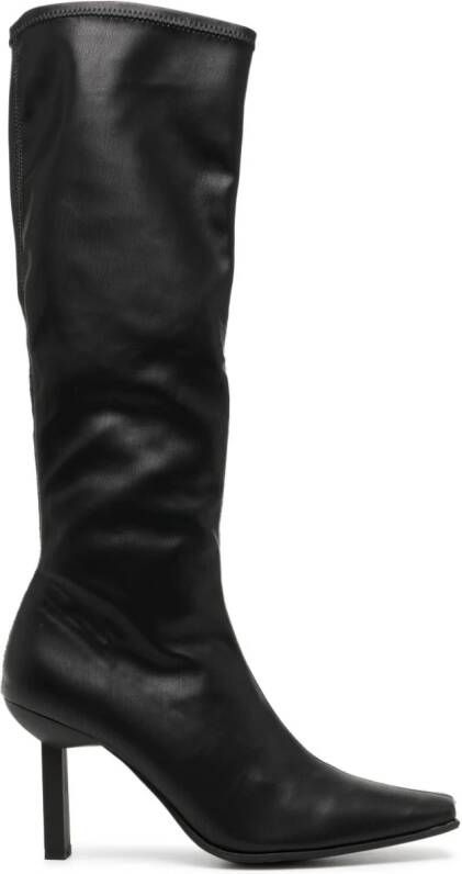 Senso Gillian II laarzen met ronde neus Zwart