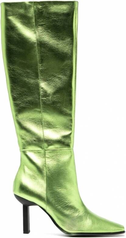 Senso Glory I leren laarzen Groen