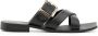 Senso Leren sandalen Zwart - Thumbnail 1
