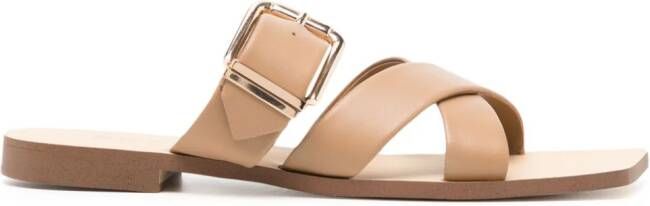 Senso Gwen II leren sandalen Beige