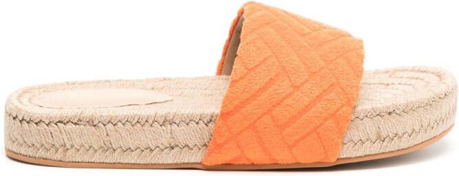 Senso Isobel espadrilles met open neus Oranje