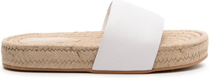 Senso Isobel espadrilles met open neus Wit