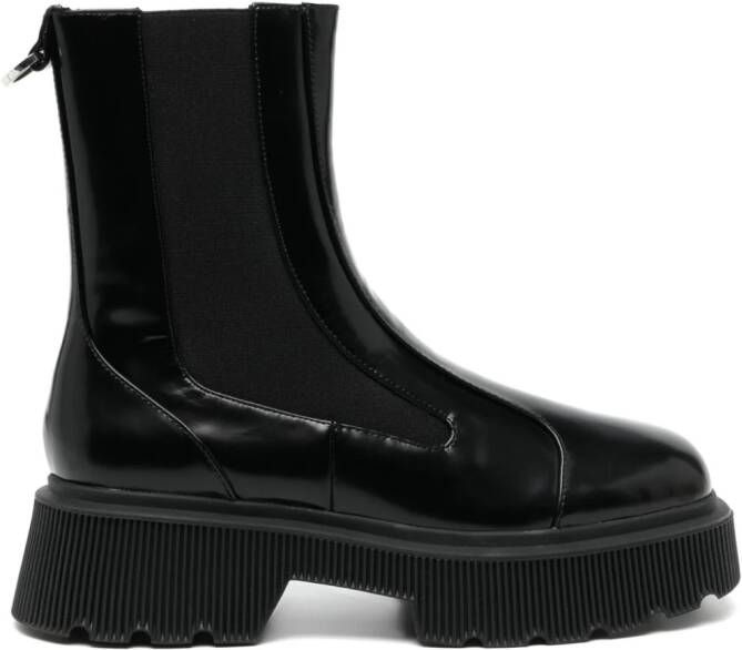 Senso Jorja III 55mm leather ankle boots Zwart