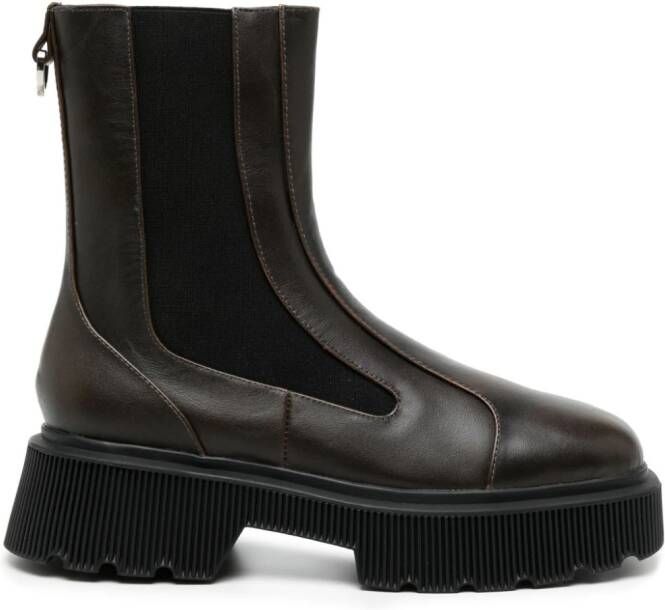 Senso Jorja IV leather ankle boots Bruin