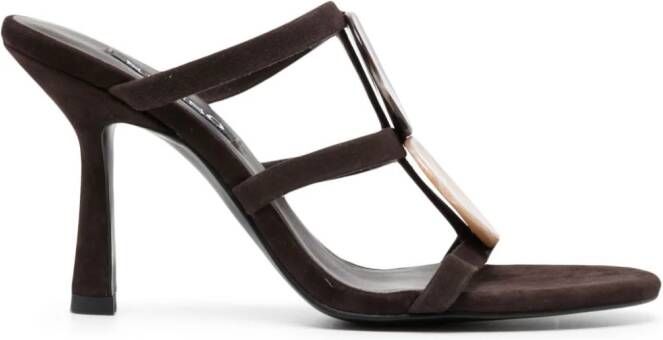 Senso Uma suède sandalen Bruin