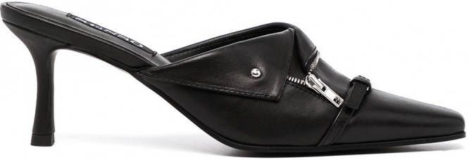 Senso Knox I muiltjes met rits Zwart