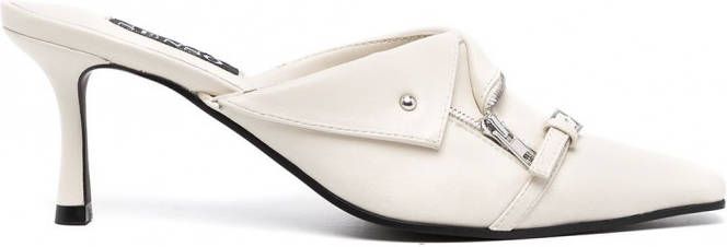 Senso Knox II muiltjes met rits Wit