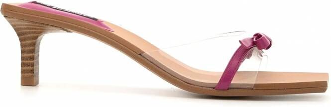 Senso Nori sandalen met strik Paars