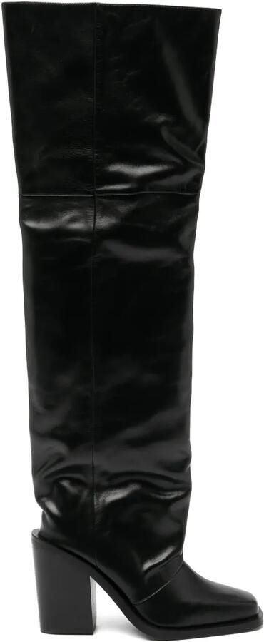 Senso 100 mm Loretta laarzen Zwart