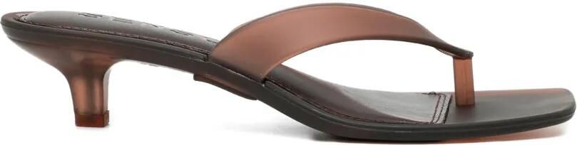 Senso 30 mm Sonya teenslippers Bruin