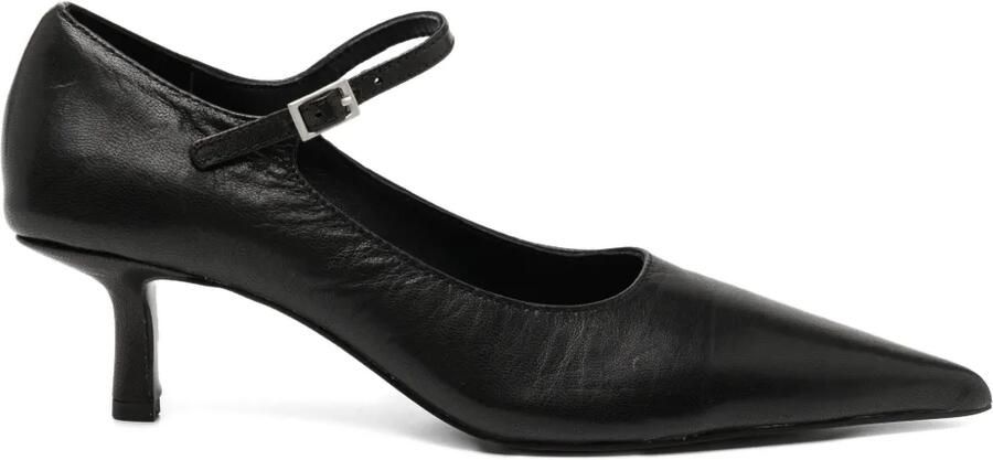Senso 65 mm pumps met logoplakkaat Zwart