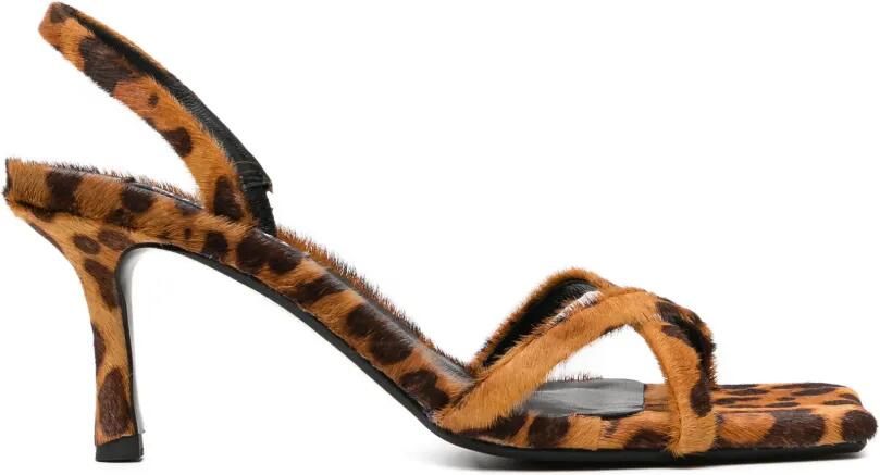 Senso 70 mm Erika II sandalen met hak Bruin