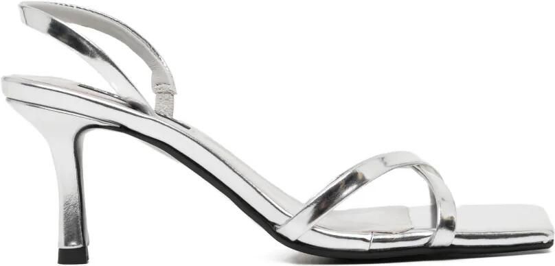Senso 70 mm Erika III sandalen met hak Zilver