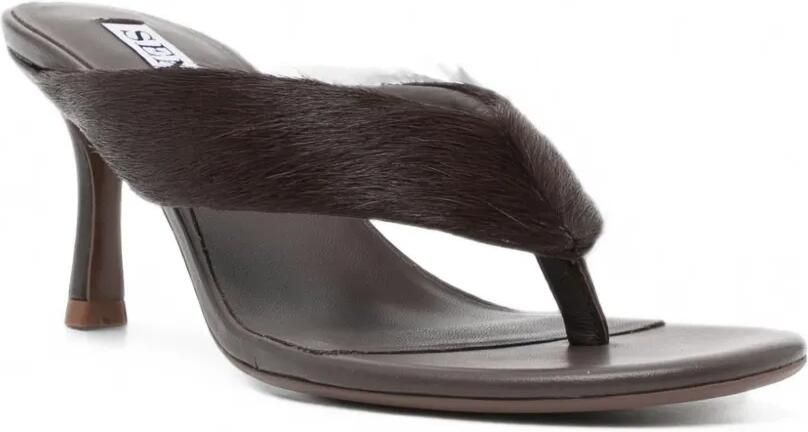 Senso 75 mm Filomena sandalen Bruin