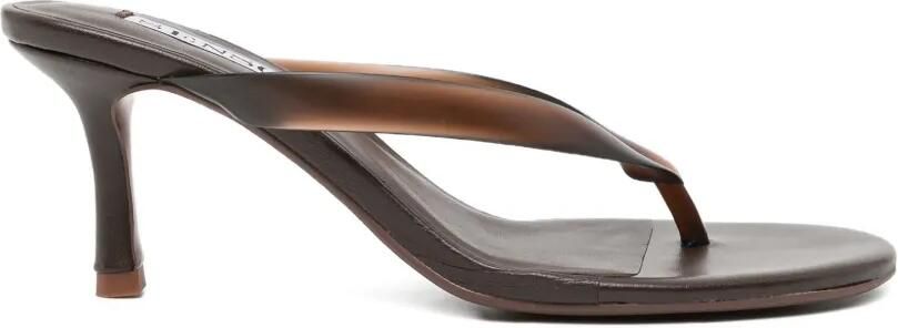 Senso 75 mm Flowe sandalen Bruin