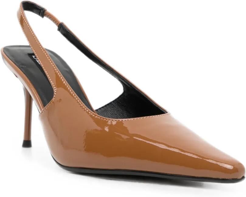 Senso 80 mm Vrushali pumps Bruin - Foto 3
