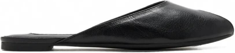 Senso Colette leren sandalen met open neus Zwart