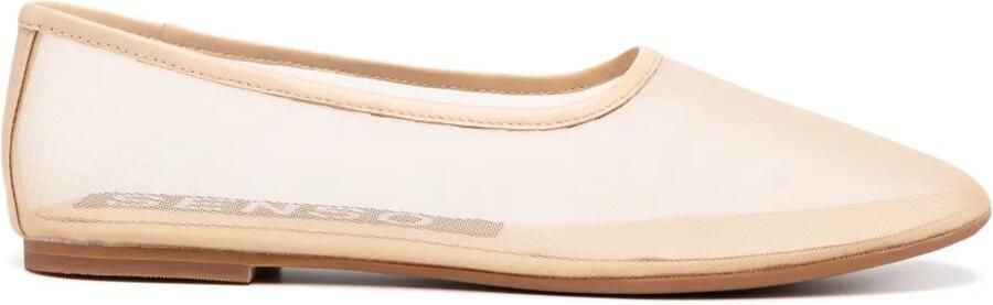 Senso Dena mesh ballerina's Beige