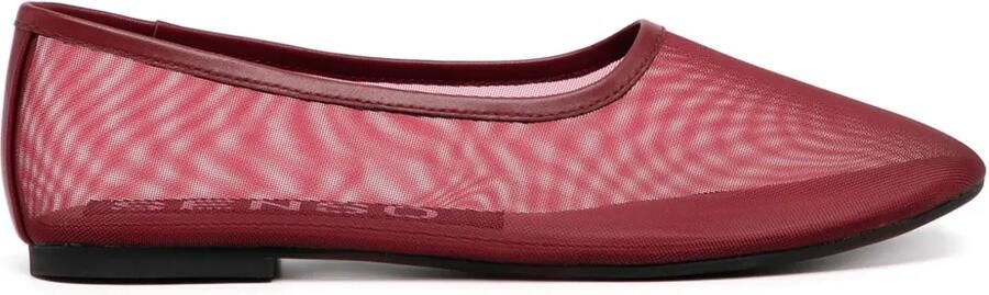 Senso Dena mesh ballerina's Rood