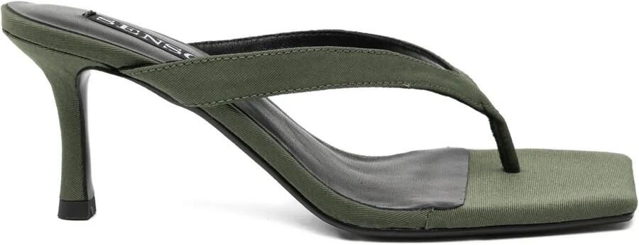 Senso Elvie 75mm sandalen Groen