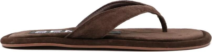 Senso Illy platte sandalen Bruin