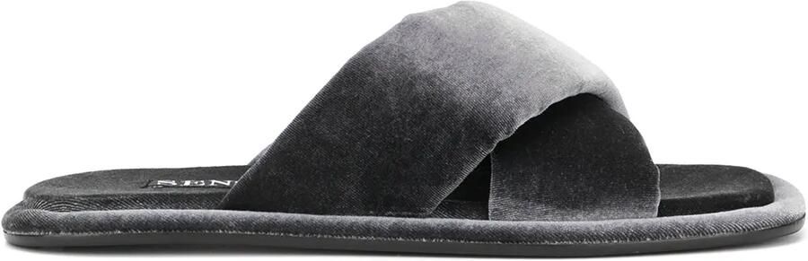 Senso Inka fluwelen sandalen Grijs