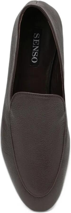 Senso Marcel grained-leather loafers Bruin - Foto 4