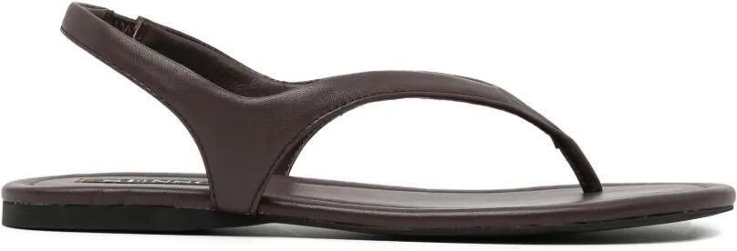 Senso Nessa platte sandalen Bruin