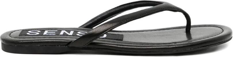 Senso Norah I leren sandalen Zwart