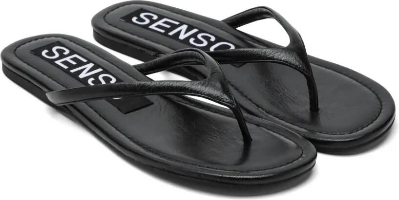 Senso Norah platte sandalen Zwart