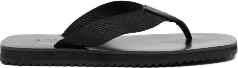 Senso Xylon rubberen slippers Zwart