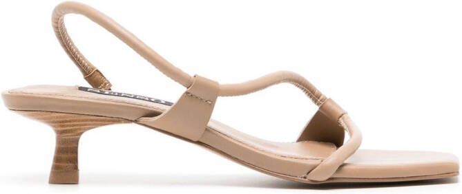 Senso Teyana sandalen met kitten hak Beige