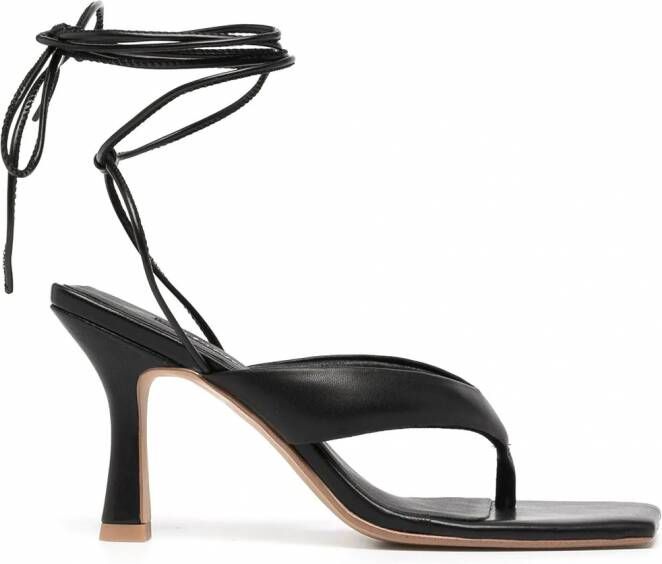 Senso Ultima sandalen met omslag Zwart