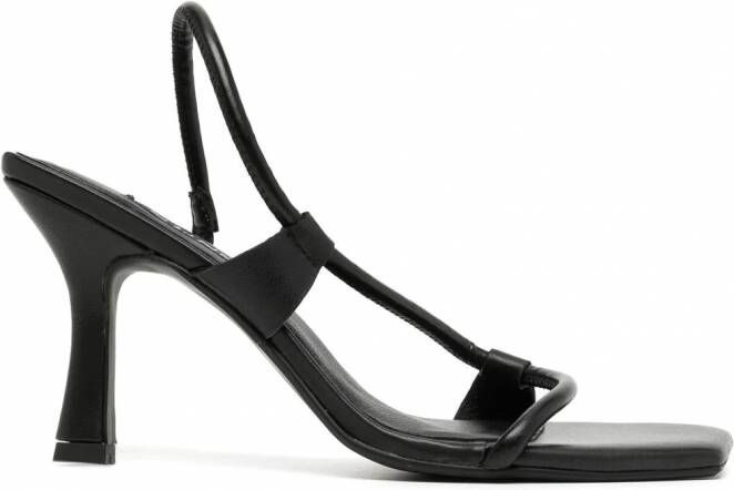 Senso Uxley leren sandalen Zwart