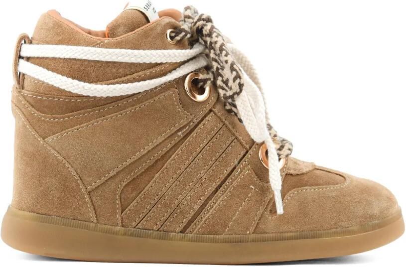 Serafini Manhattan suede-finish sneakers Bruin