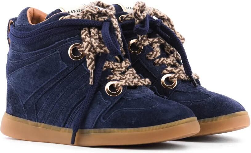 Serafini Manhattan suède sneakers Blauw - Foto 5