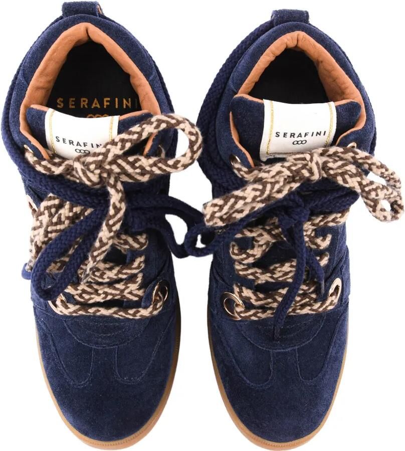 Serafini Manhattan suède sneakers Blauw - Foto 2