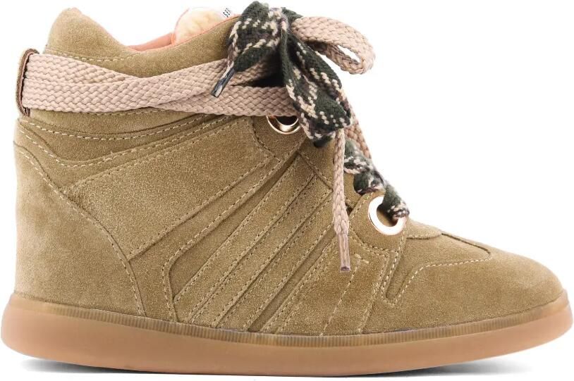 Serafini Suède sneakers Beige