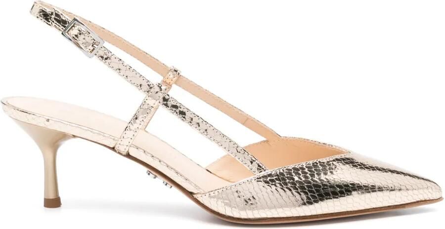 Sergio Levantesi 60 mm Chantal sandalen Goud