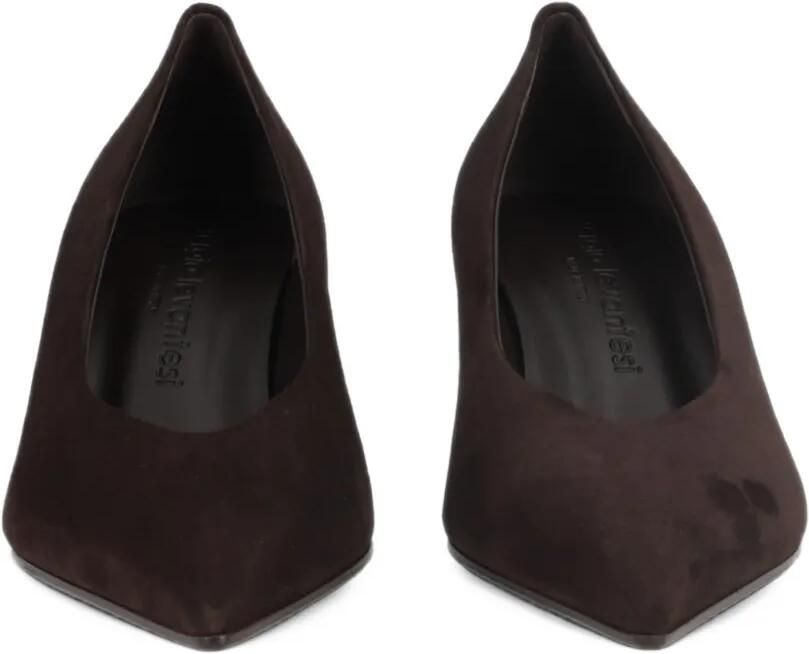 Sergio Levantesi Beatrix67 suède pumps Bruin