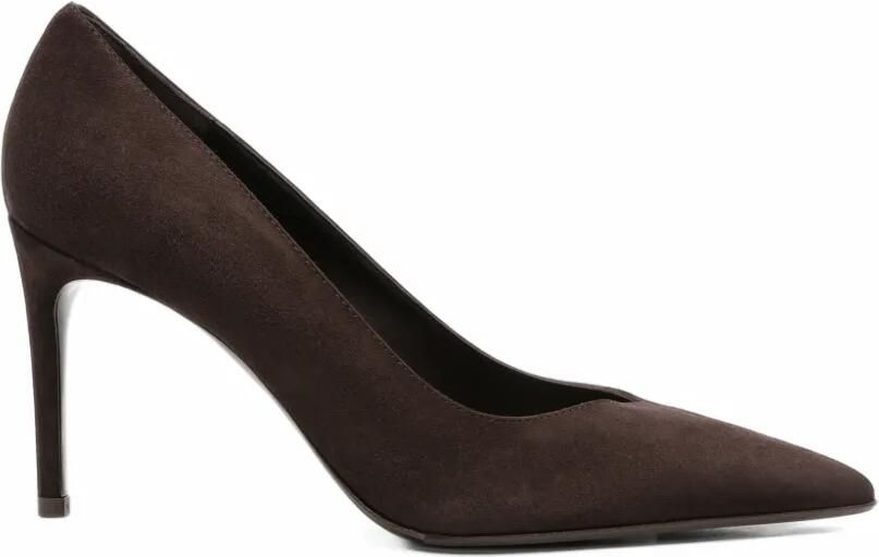 Sergio Levantesi Divina pumps met puntige neus Bruin