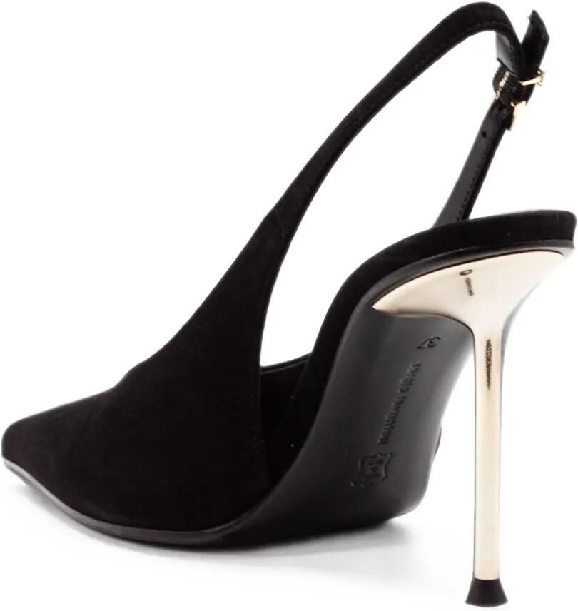 Sergio Levantesi Petra slingback pumps Zwart