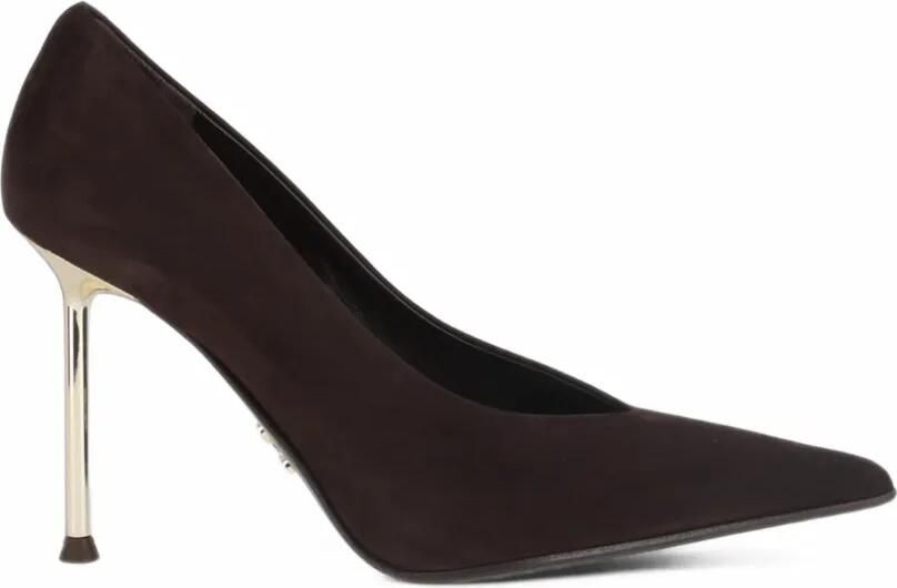 Sergio Levantesi Pole67 suède pumps Bruin