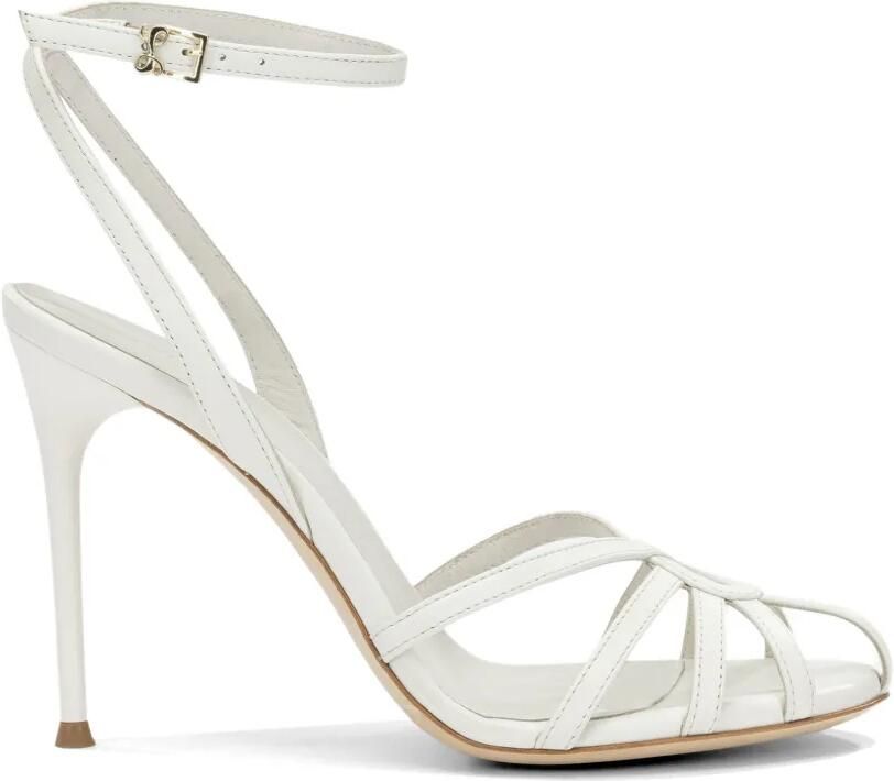 Sergio Levantesi Sandalen met bandjes Wit