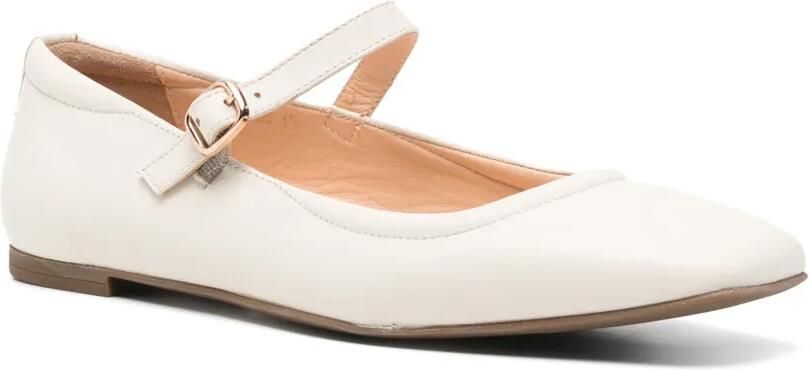 SERGIO MORETTI FIRENZE Ballerina's met gespsluiting Beige - Foto 2